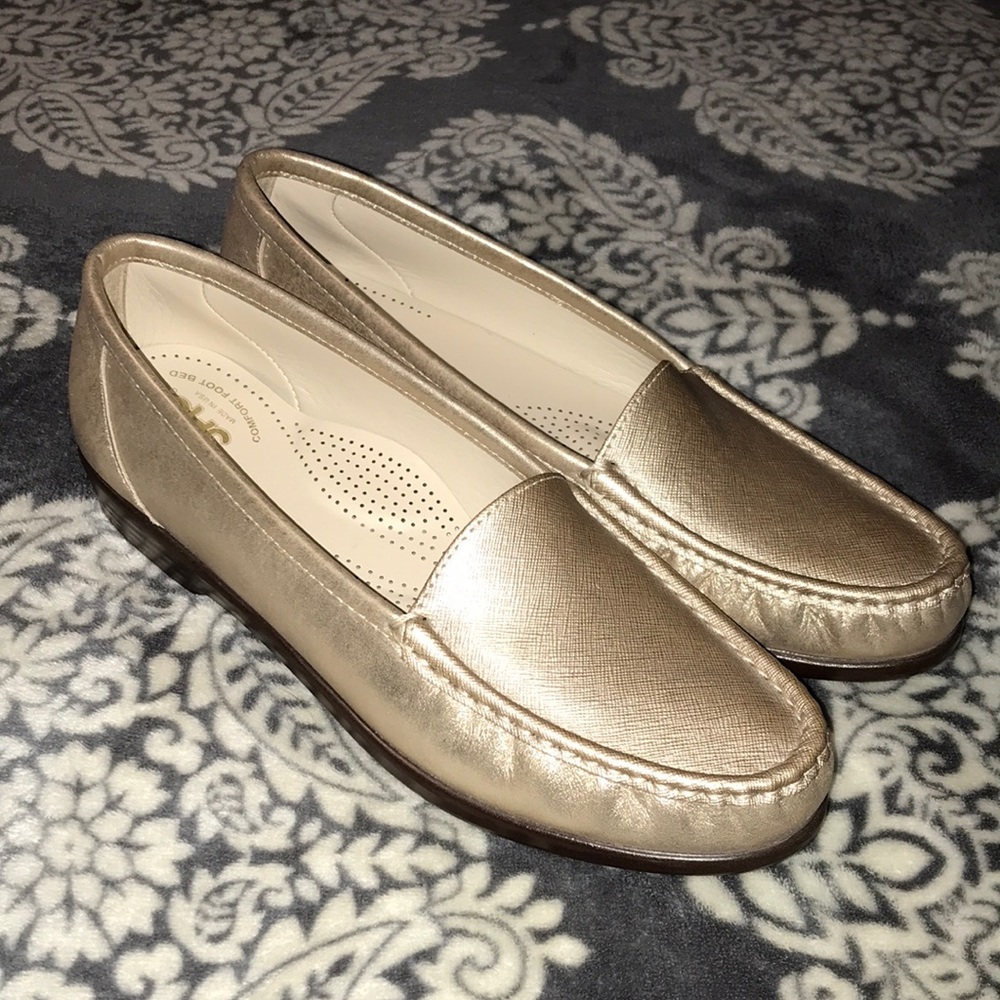 SAS Simplify Lusso/Gold Shoes - Picture 2 of 11
